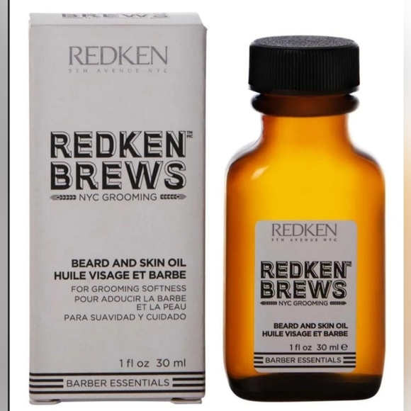 Redken Brews Beard and Skin Oil 30ml/1fl.oz NEW! - Picture 2 of 9